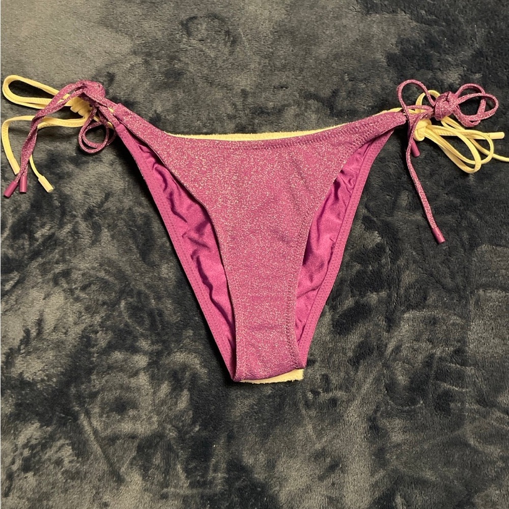 Triangl Coconut Terry Cloth Bikini Bottoms - Picture 6 of 7